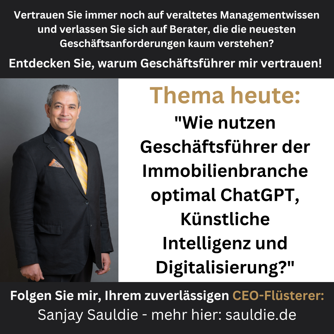 Studie (aktualisiert um ChatGPT): Digitale Disruption und Transformation in der Immobilienbranche (eBook) 4.8 (362)