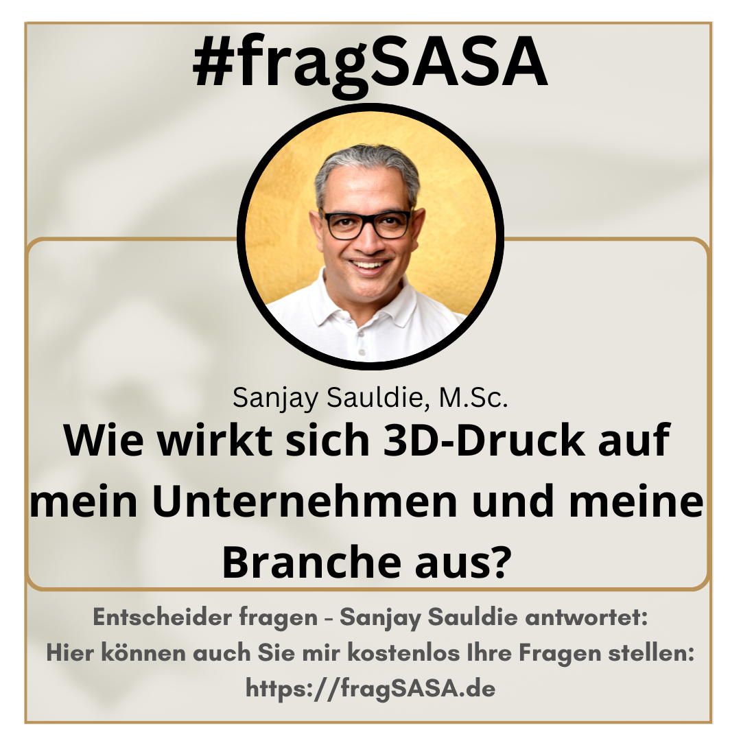 Wie wirkt sich 3D-Druck auf mein Unternehmen und meine Branche aus? 4.8 (343)