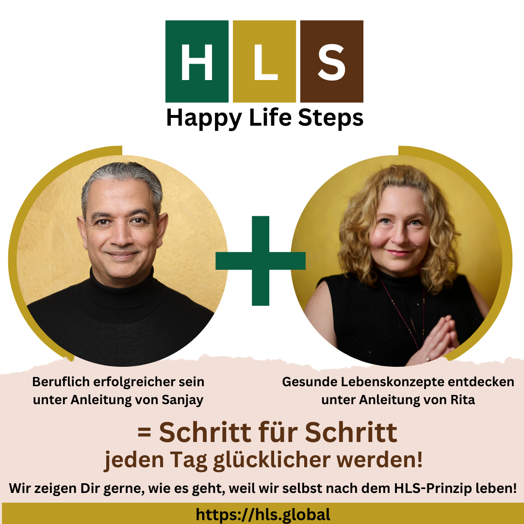 HAPPY LIFE STEPS – Vereinigung von beruflichem Erfolg und gesunden Lebenskonzepten 4.8 (586)