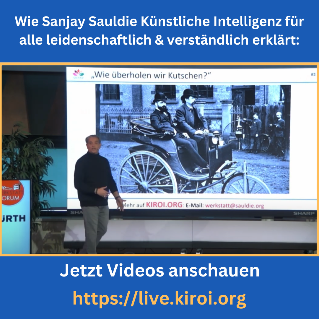 Video: Sanjay Sauldie (Digital Experte) – Künstliche Intelligenz (in Reifenindustrie und Werkstätten) 4.9 (154)