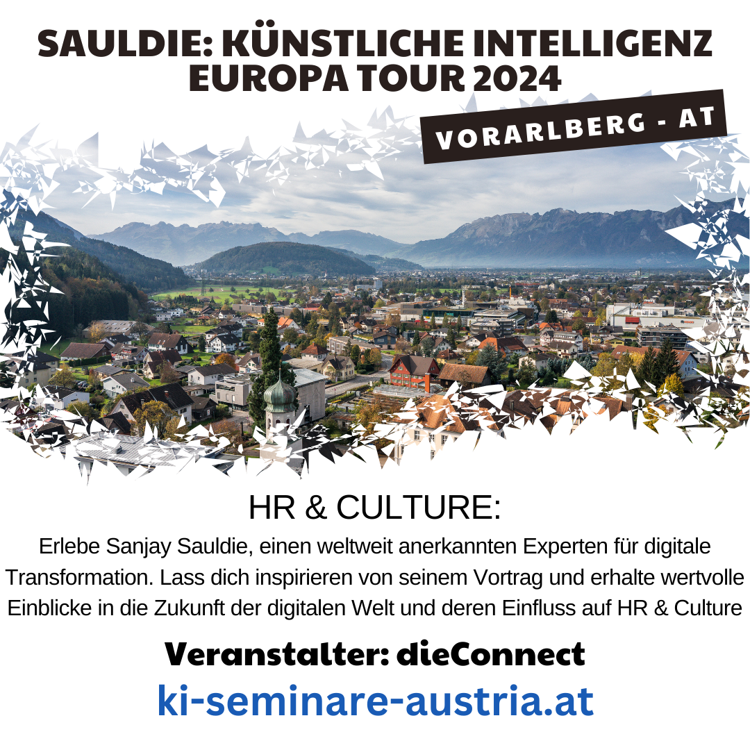 03.10.24: AI OR DIE: Trends, Innovationen, People & Culture (live in Vorarlberg) 4.9 (276)