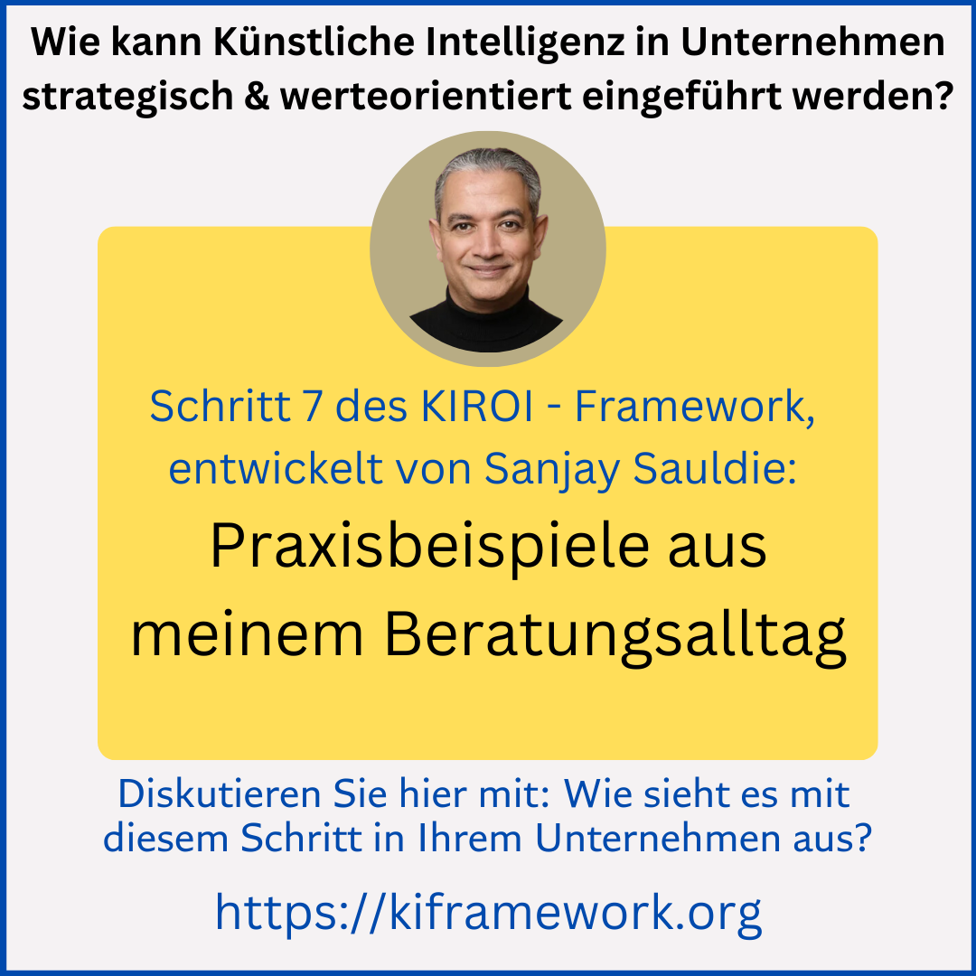 Schritt 7 der KIROI-Strategie: Praxisbeispiele für „Ideen für andere Abteilungen“ 4.9 (651)