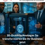 3D-Drucktechnologie: So transformieren Sie Ihr Business jetzt