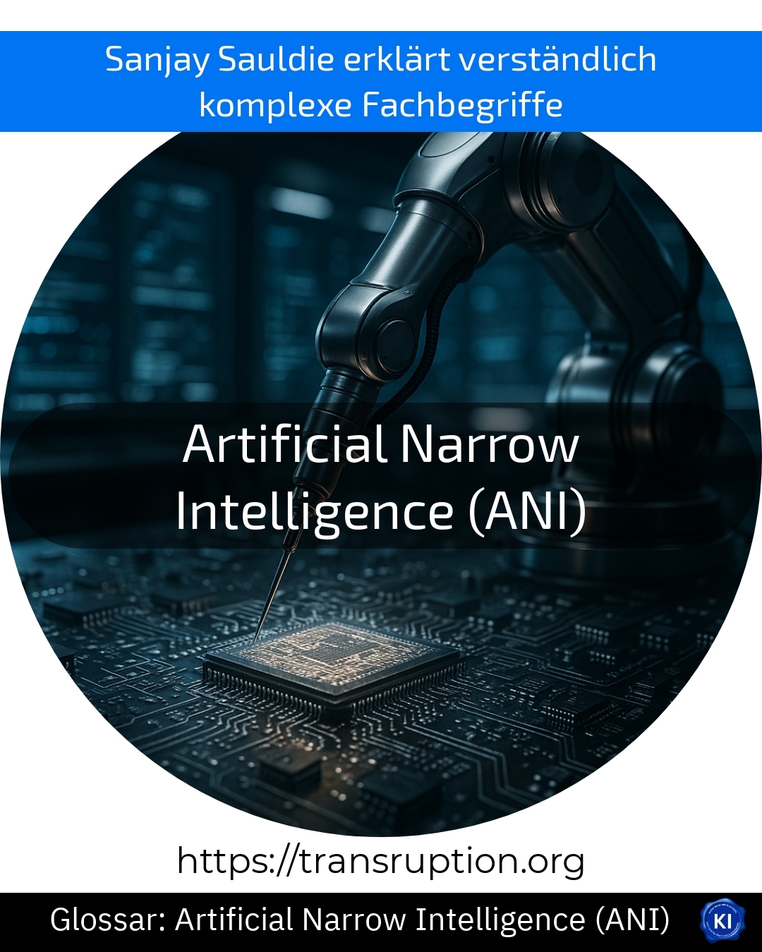 Artificial Narrow Intelligence (ANI) (Glossar) 4.3 (680)