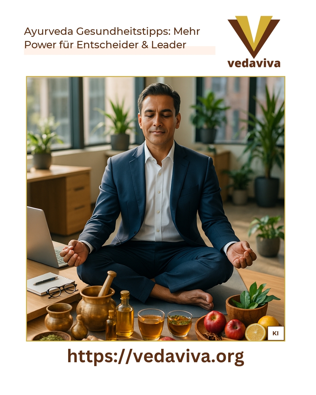 Ayurveda Gesundheitstipps: Mehr Power für Entscheider & Leader 4.6 (437)