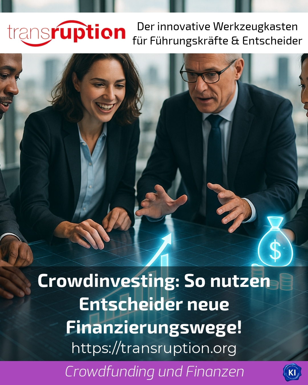 Crowdinvesting: So nutzen Entscheider neue Finanzierungswege! 4.4 (1411)