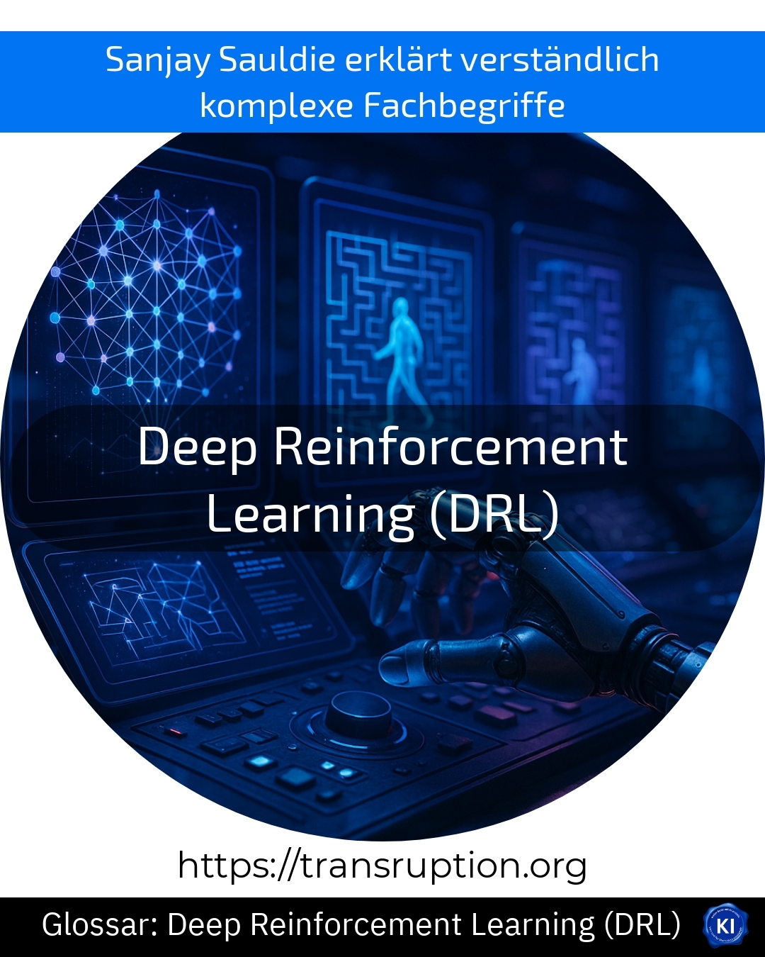 Deep Reinforcement Learning (DRL) (Glossar) 4.7 (986)