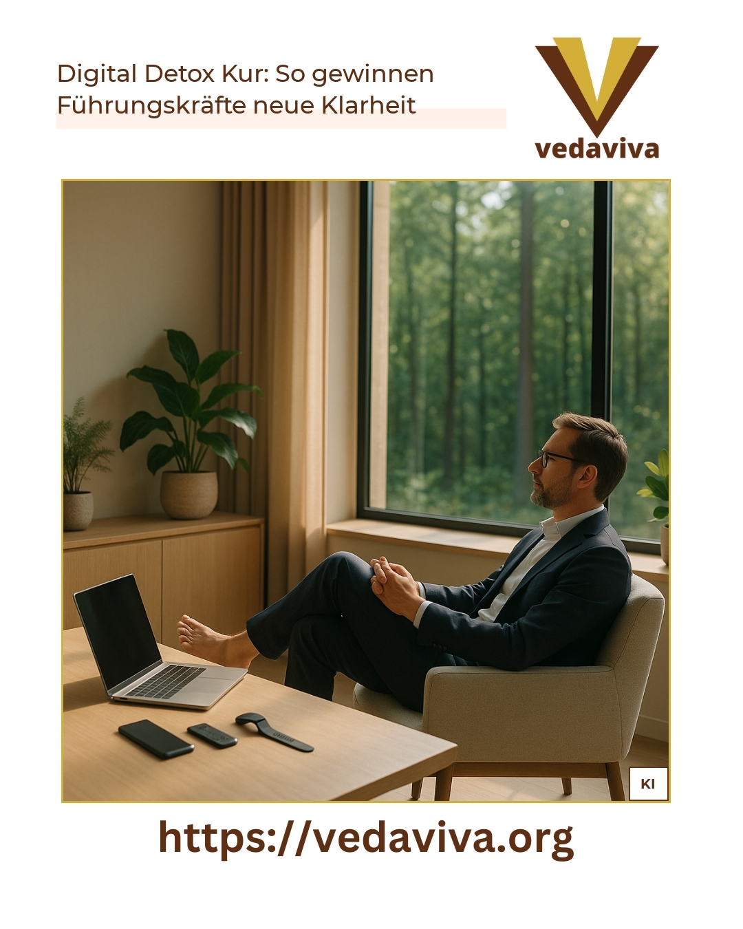 Digital Detox Kur: So gewinnen Führungskräfte neue Klarheit 4.8 (698)