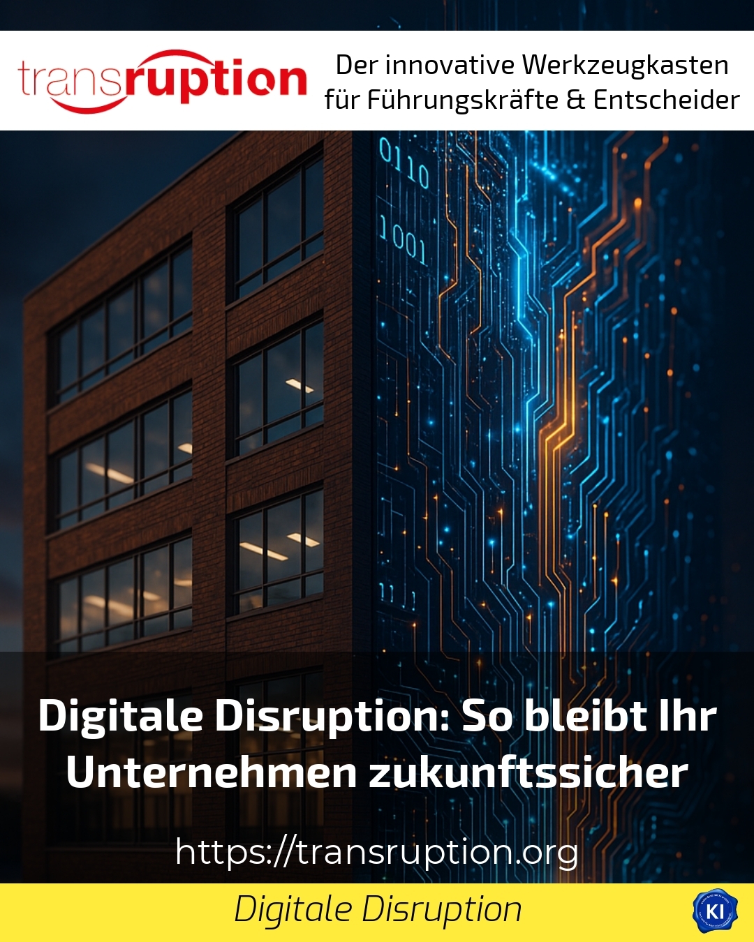 Digitale Disruption: So bleibt Ihr Unternehmen zukunftssicher 4.2 (1349)