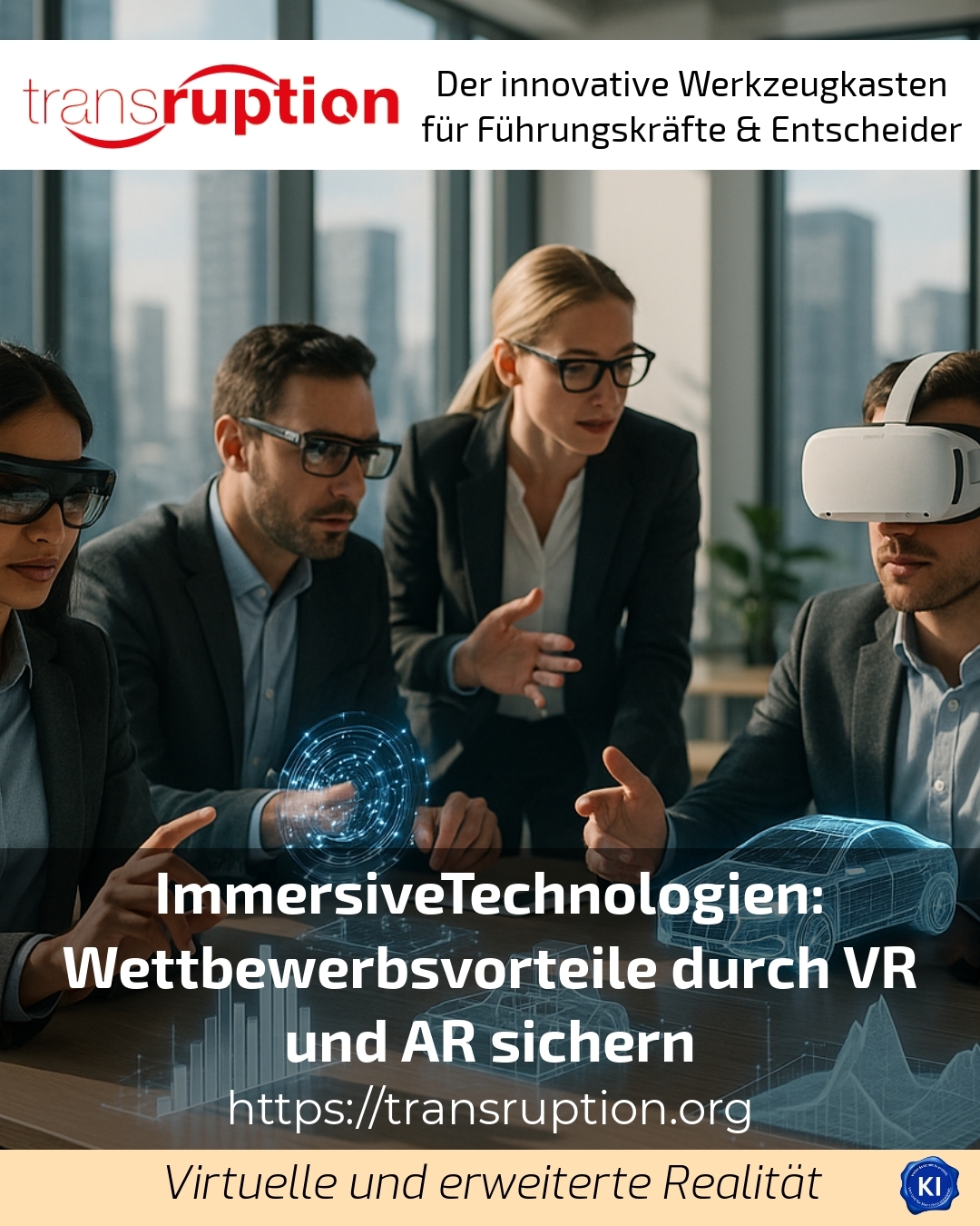 ImmersiveTechnologien: Wettbewerbsvorteile durch VR und AR sichern 4.8 (702)