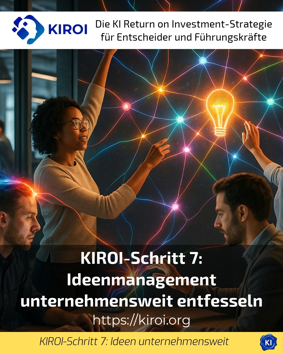 KIROI-Schritt 7: Ideenmanagement unternehmensweit entfesseln 4.7 (735)
