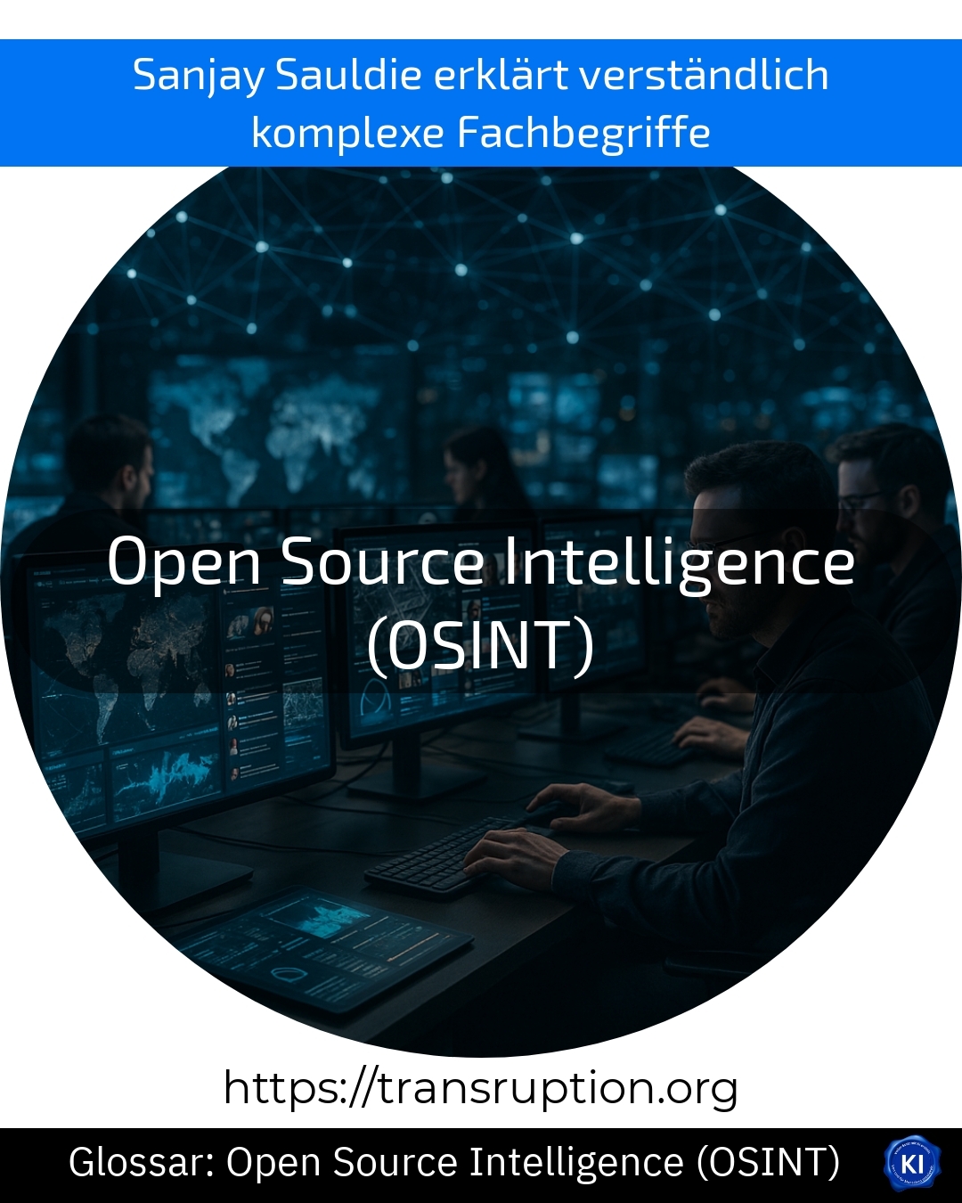 Open Source Intelligence (OSINT) (Glossar) 4.2 (1375)