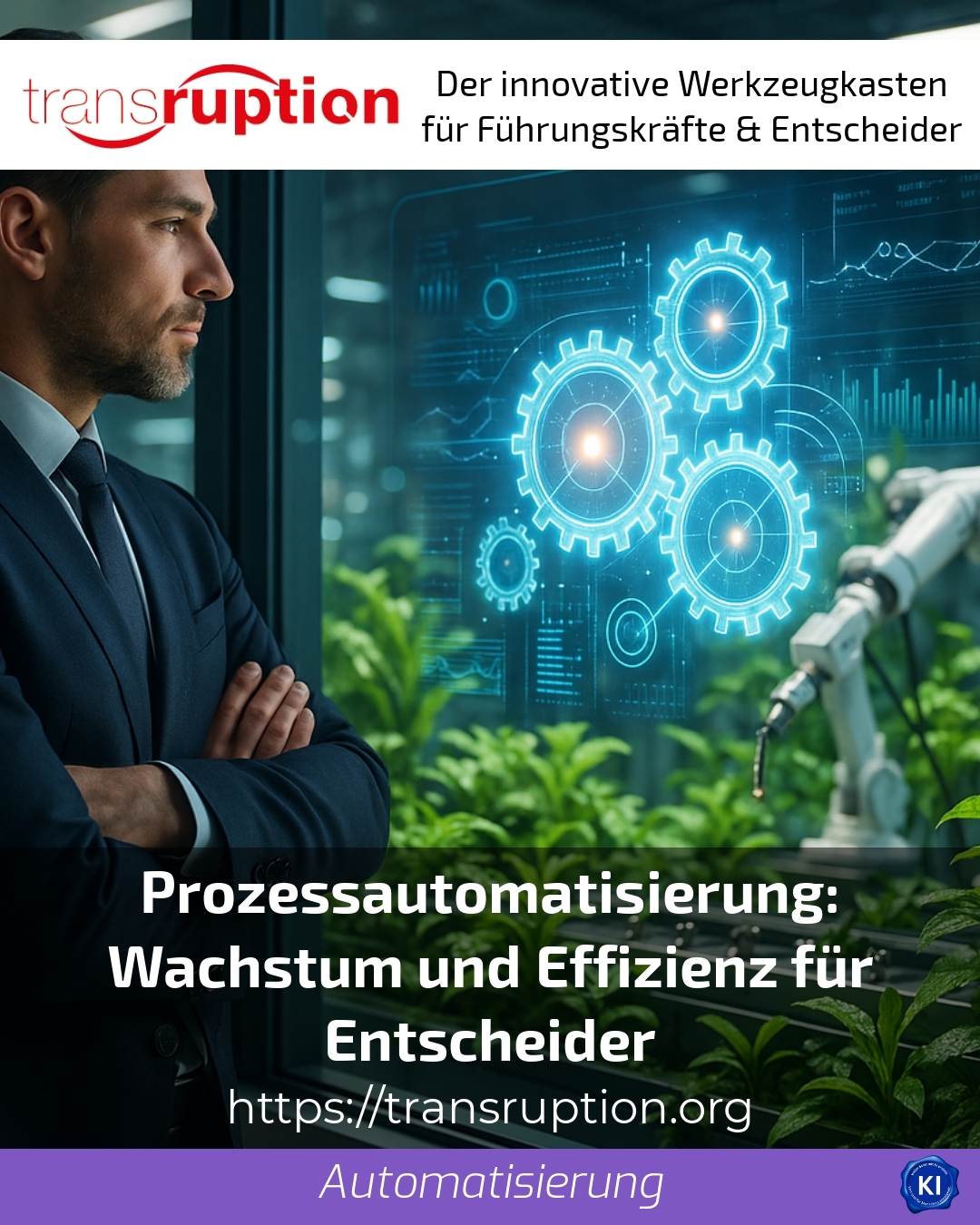 Prozessautomatisierung: Wachstum und Effizienz für Entscheider 4.2 (990)
