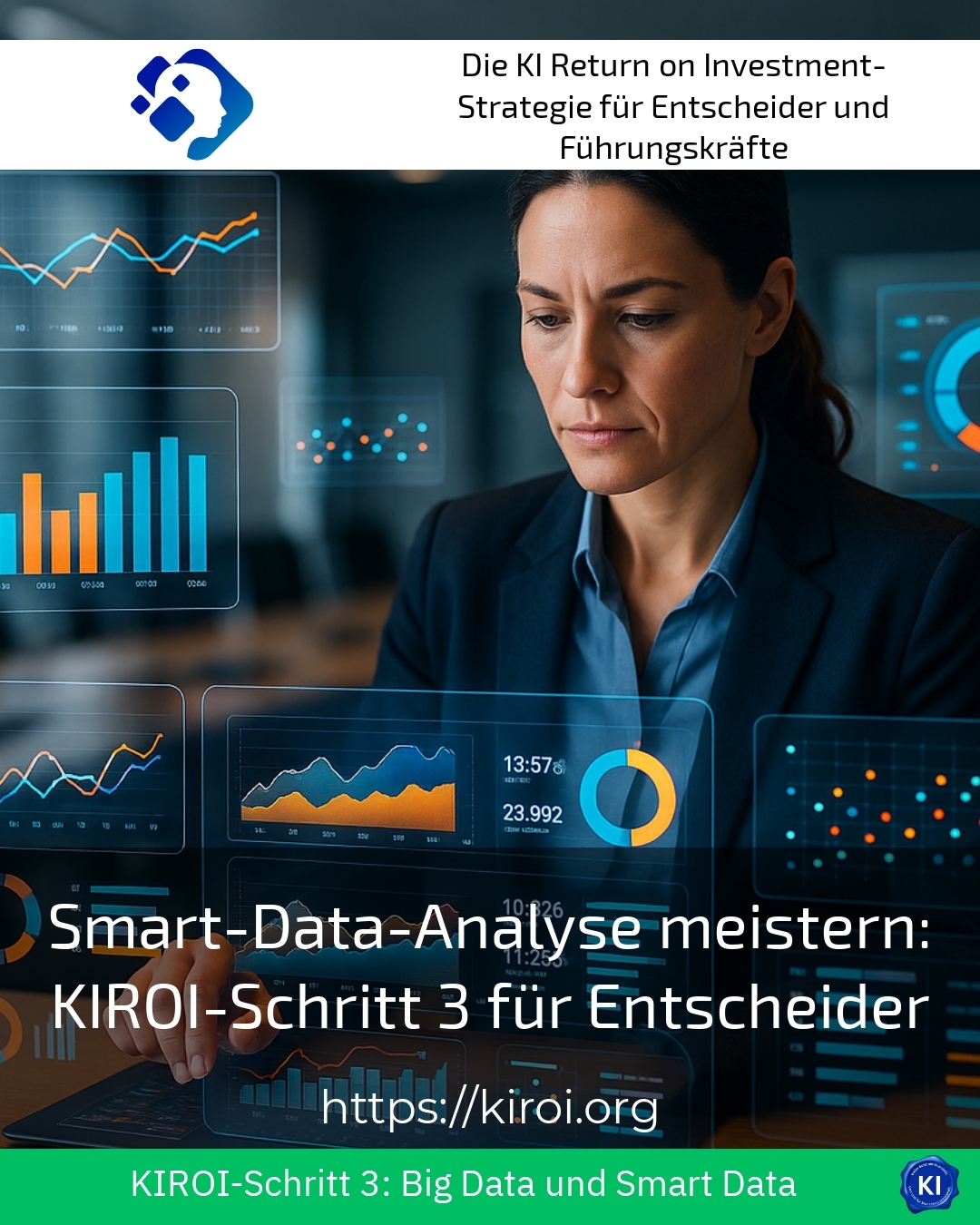 Smart-Data-Analyse meistern: KIROI-Schritt 3 für Entscheider 4.7 (1804)