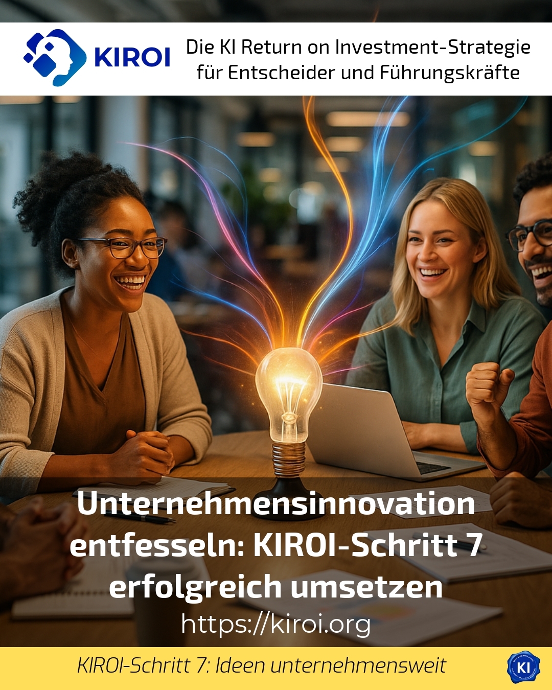 Unternehmensinnovation entfesseln: KIROI-Schritt 7 erfolgreich umsetzen 4.8 (1785)