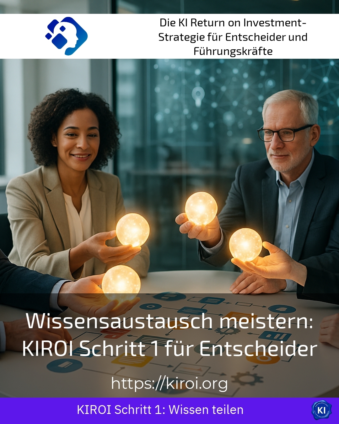 Wissensaustausch meistern: KIROI Schritt 1 für Entscheider 4.5 (552)