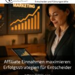 Affiliate Einnahmen maximieren: Erfolgsstrategien für Entscheider