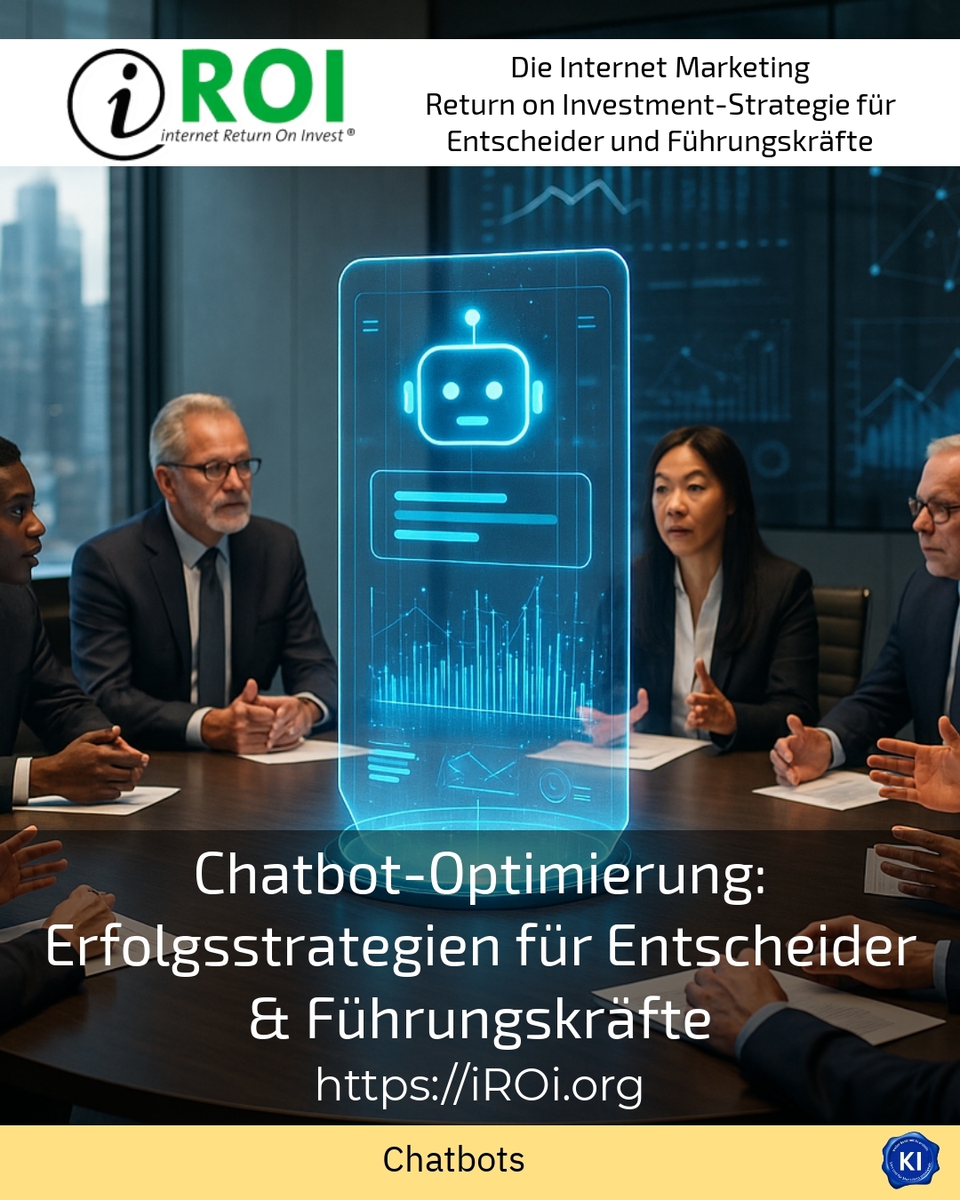 Chatbot-Optimierung: Erfolgsstrategien für Entscheider & Führungskräfte 4.8 (964)