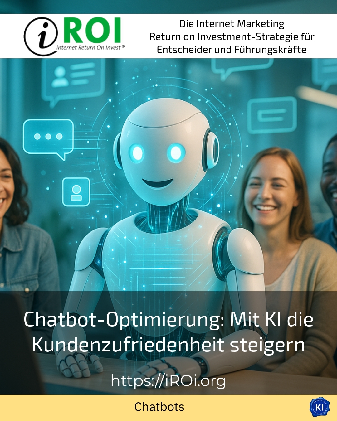 Chatbot-Optimierung: Mit KI die Kundenzufriedenheit steigern 4.3 (950)