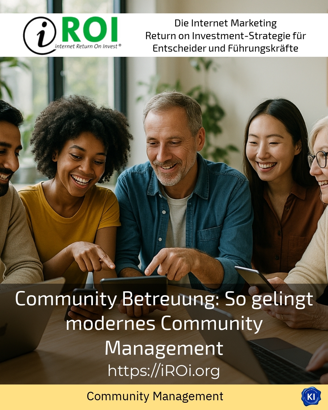 Community Betreuung: So gelingt modernes Community Management 4.4 (519)