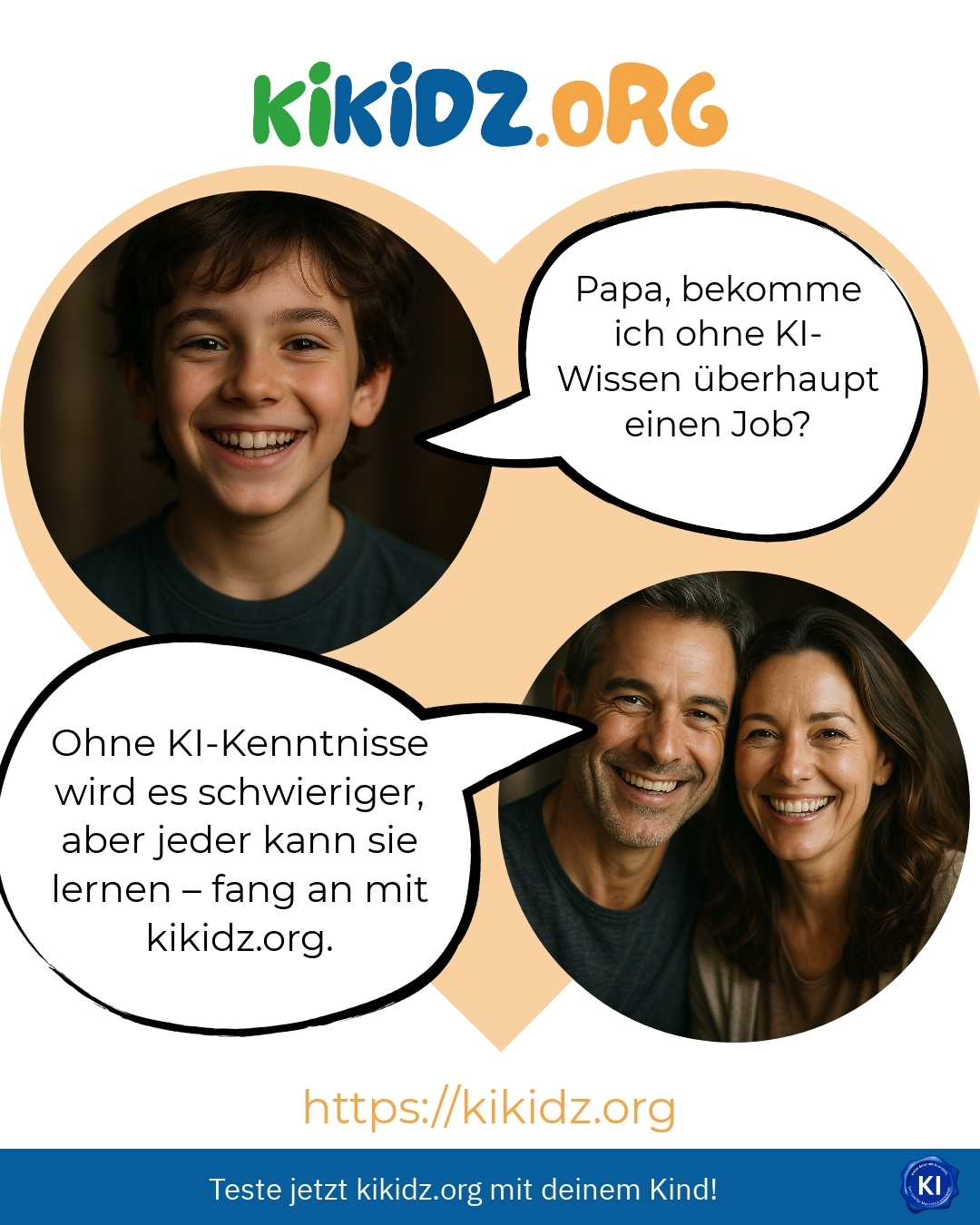 Papa, bekomme ich ohne KI-Wissen überhaupt einen Job? 4.1 (416)