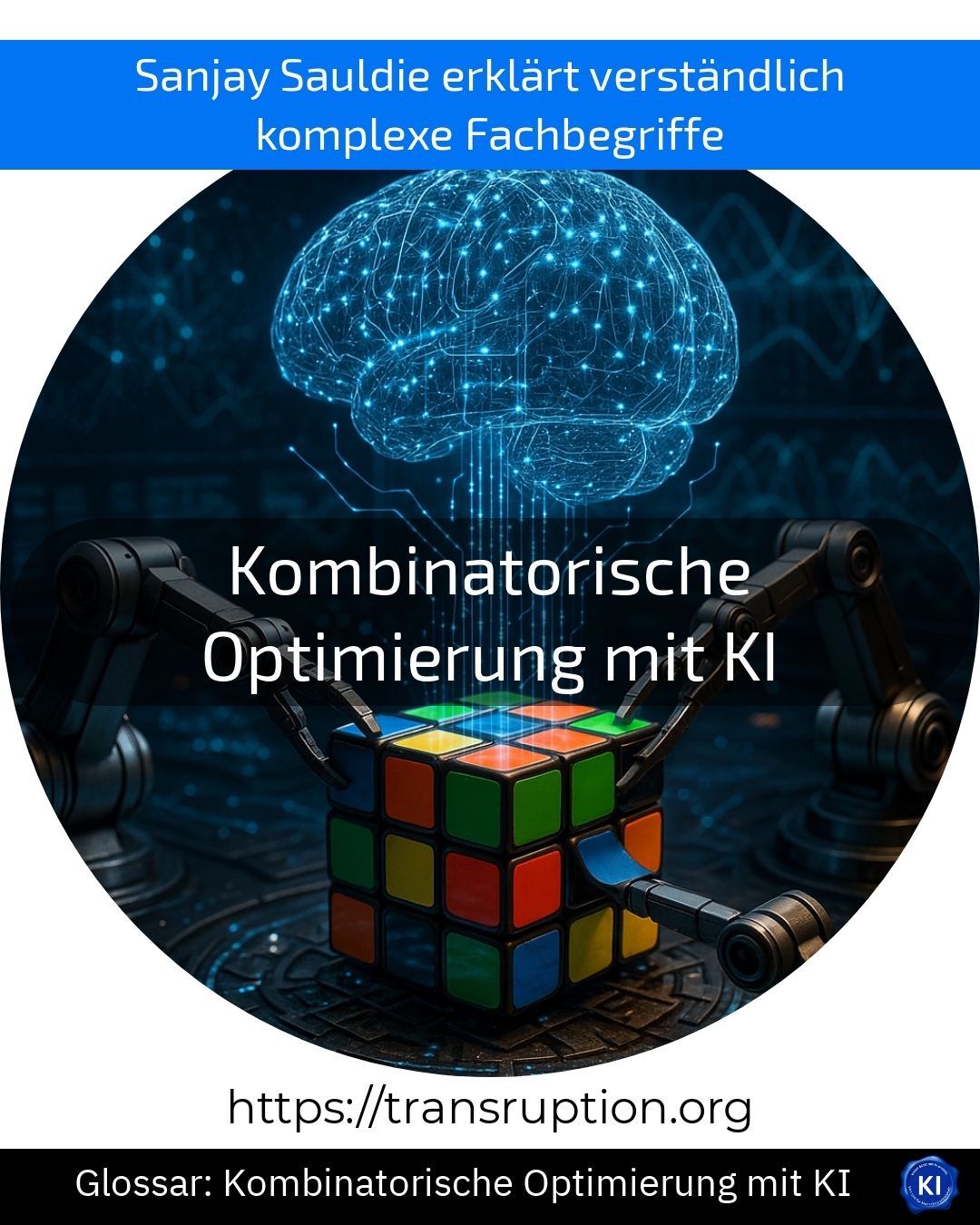 Kombinatorische Optimierung mit KI (Glossar) 4.9 (1640)