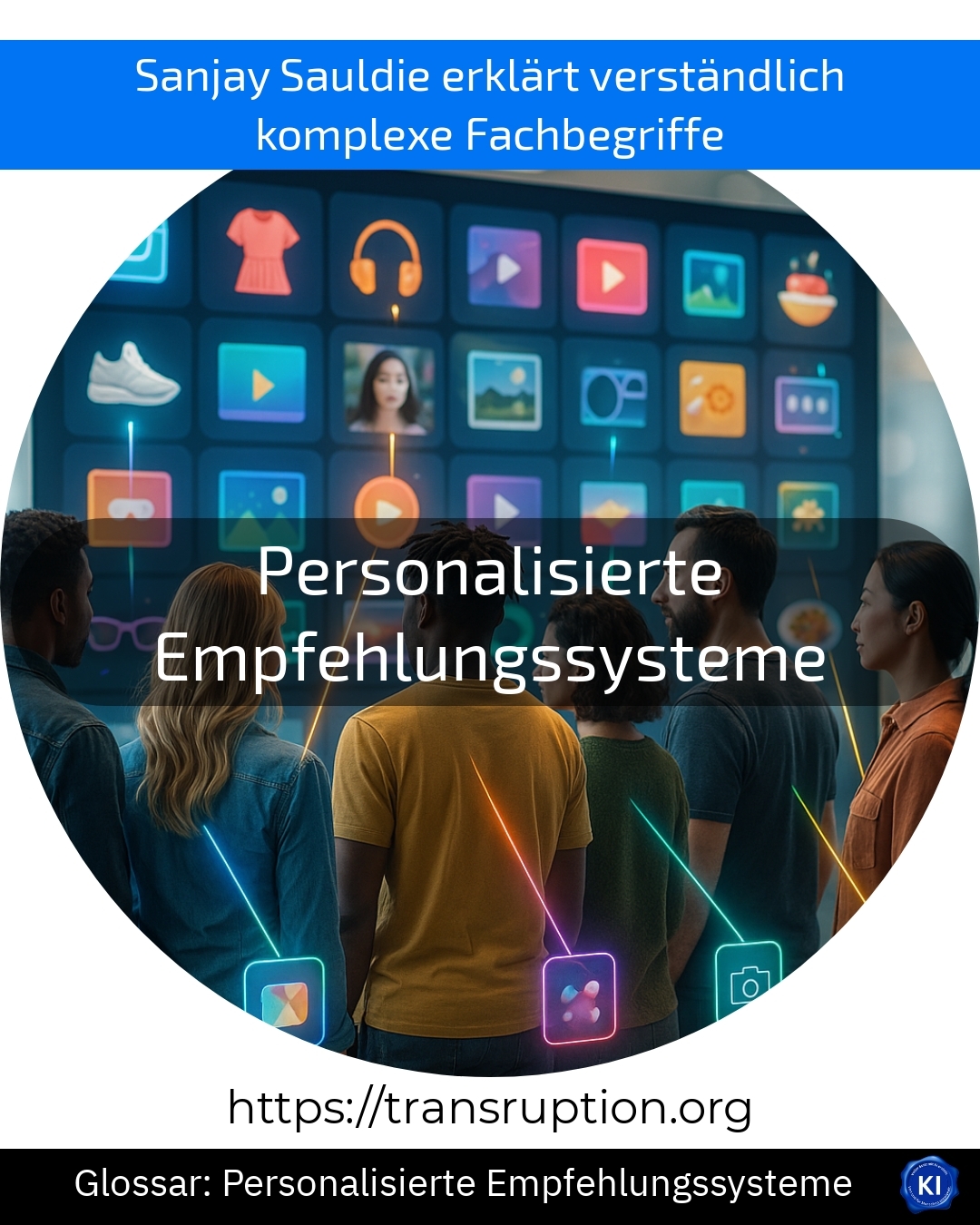 Personalisierte Empfehlungssysteme (Glossar) 4.9 (945)