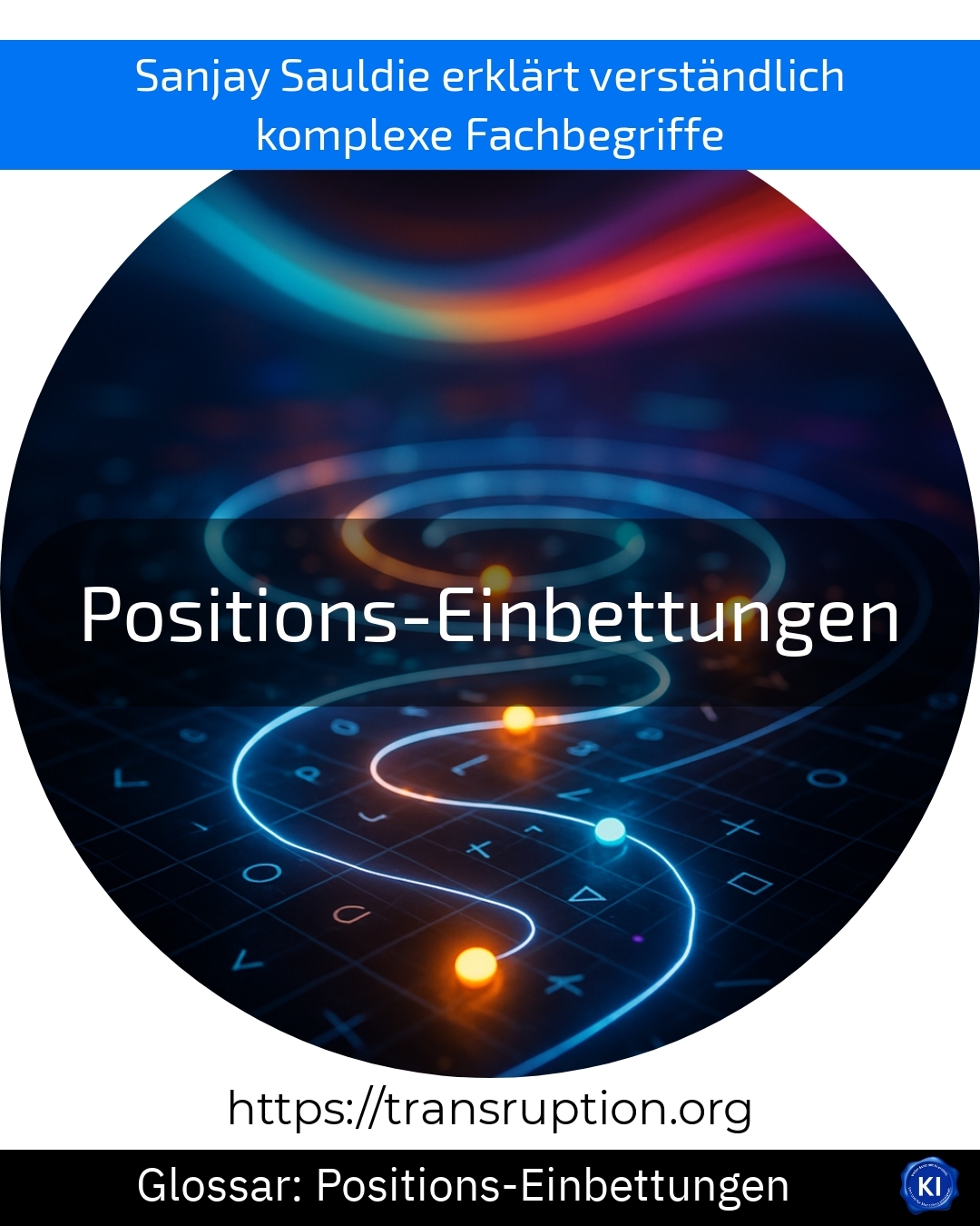 Positions-Einbettungen (Glossar) 4.8 (1189)