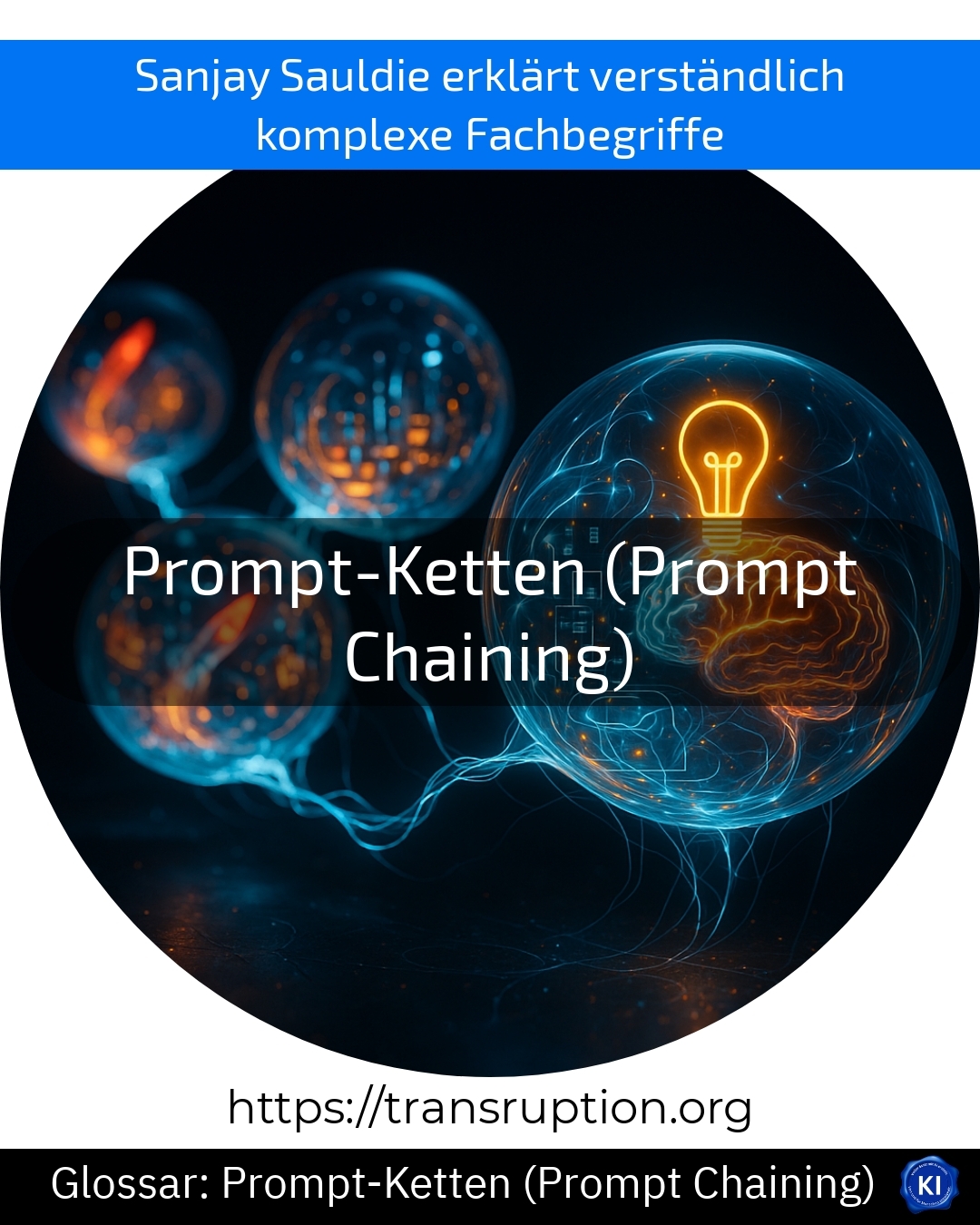 Discover how you can achieve precise AI results with prompt chains (prompt chaining) - find out more now and use them effectively!