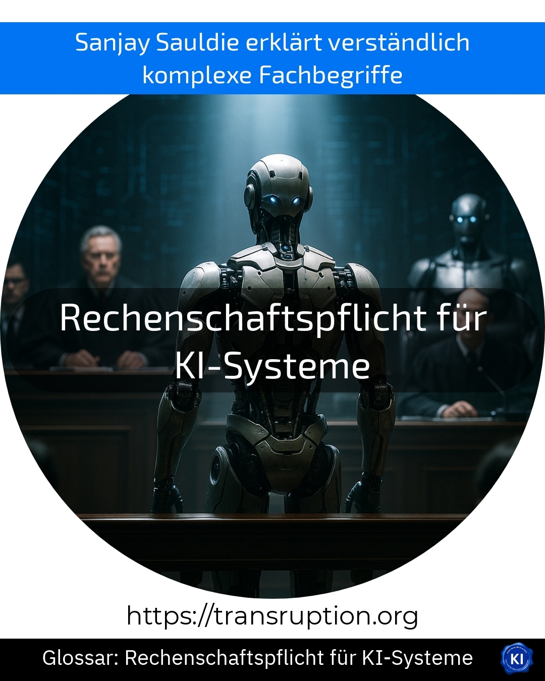 Rechenschaftspflicht für KI-Systeme (Glossar) 4.5 (1310)