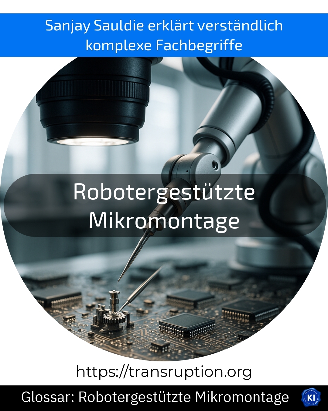 Robotergestützte Mikromontage (Glossar) 4.5 (755)