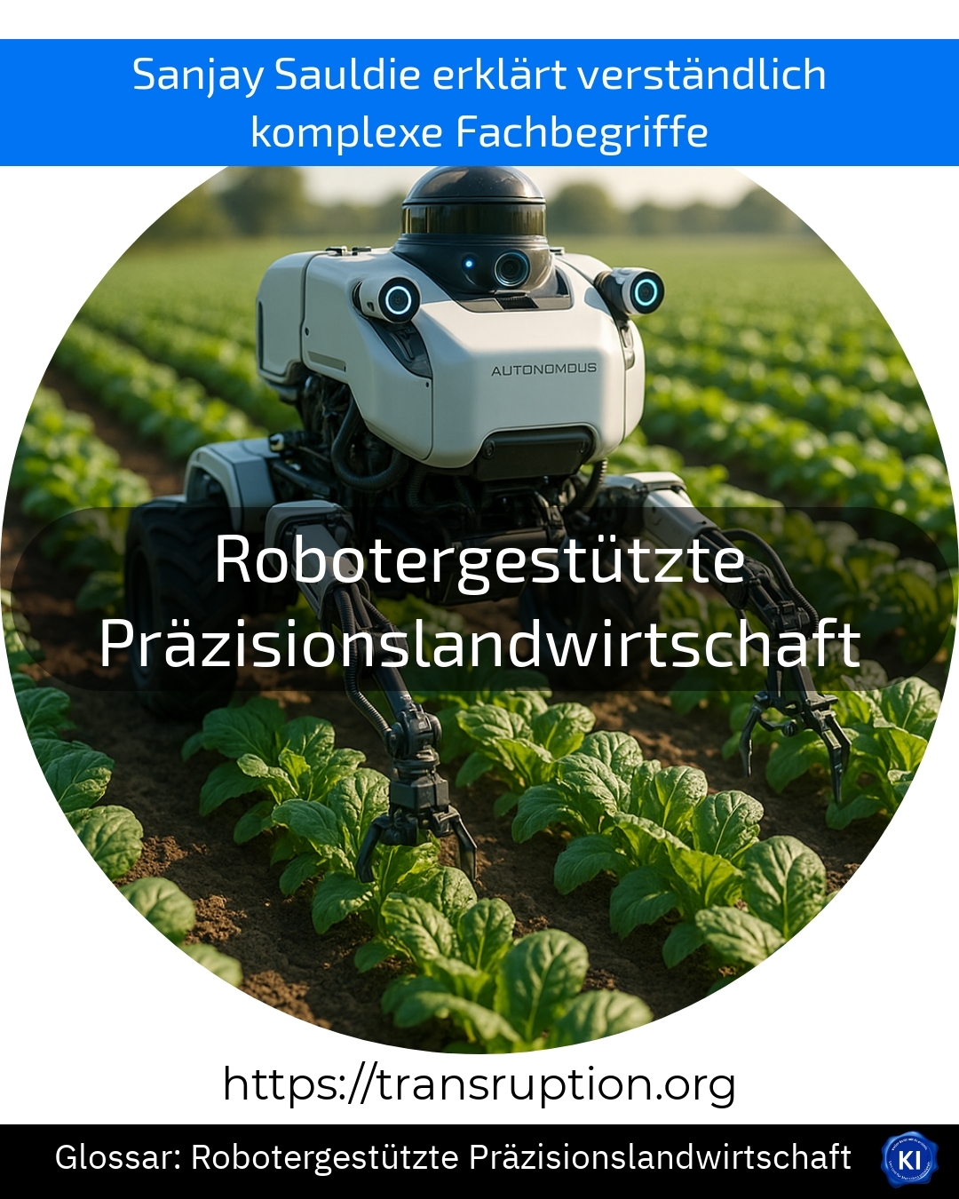 Robotergestützte Präzisionslandwirtschaft (Glossar) 4.8 (1340)