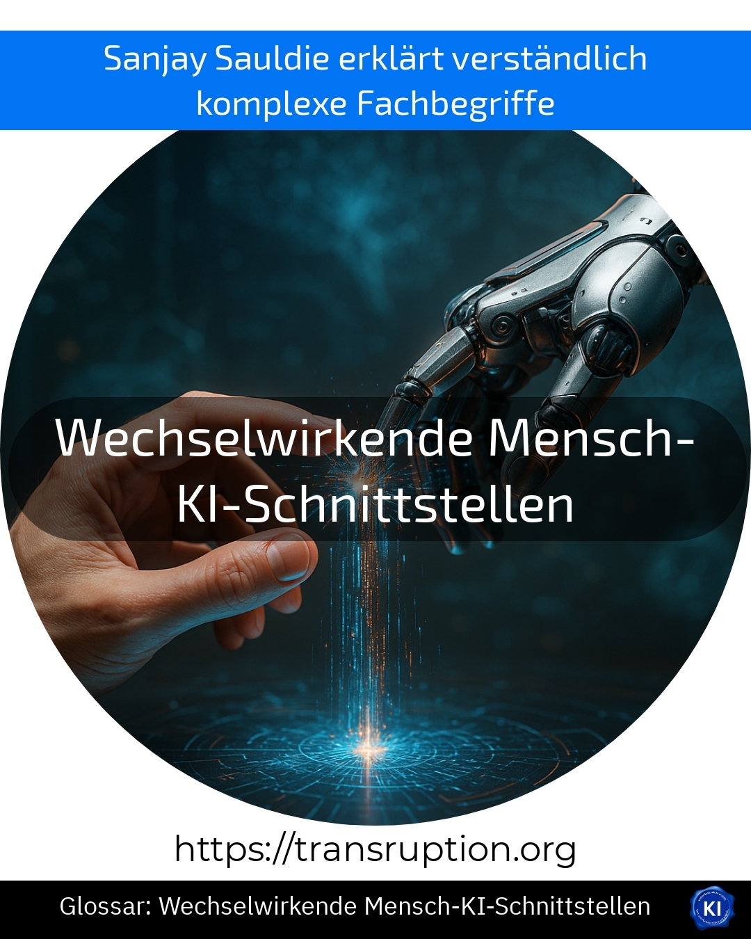 Wechselwirkende Mensch-KI-Schnittstellen (Glossar) 4.5 (1065)