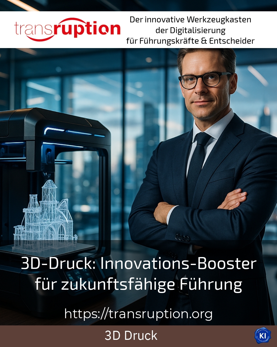 3D-Druck: Innovations-Booster für zukunftsfähige Führung 4.8 (1655)