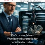 3D-Druckverfahren: Wettbewerbsvorteile für Entscheider nutzen