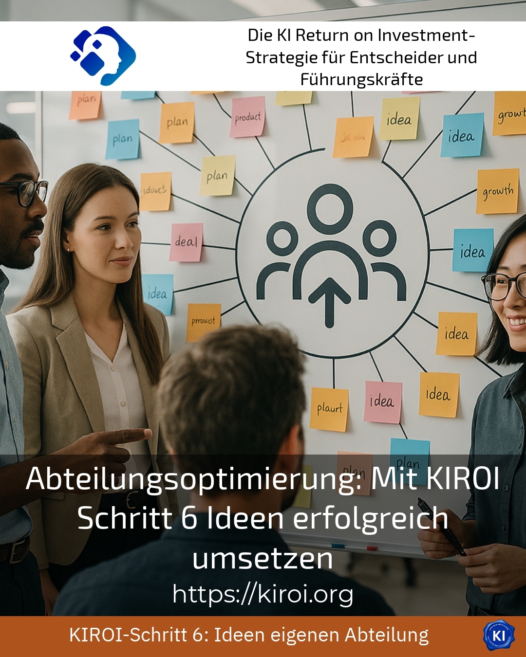 Abteilungsoptimierung: Mit KIROI Schritt 6 Ideen erfolgreich umsetzen 4.7 (985)