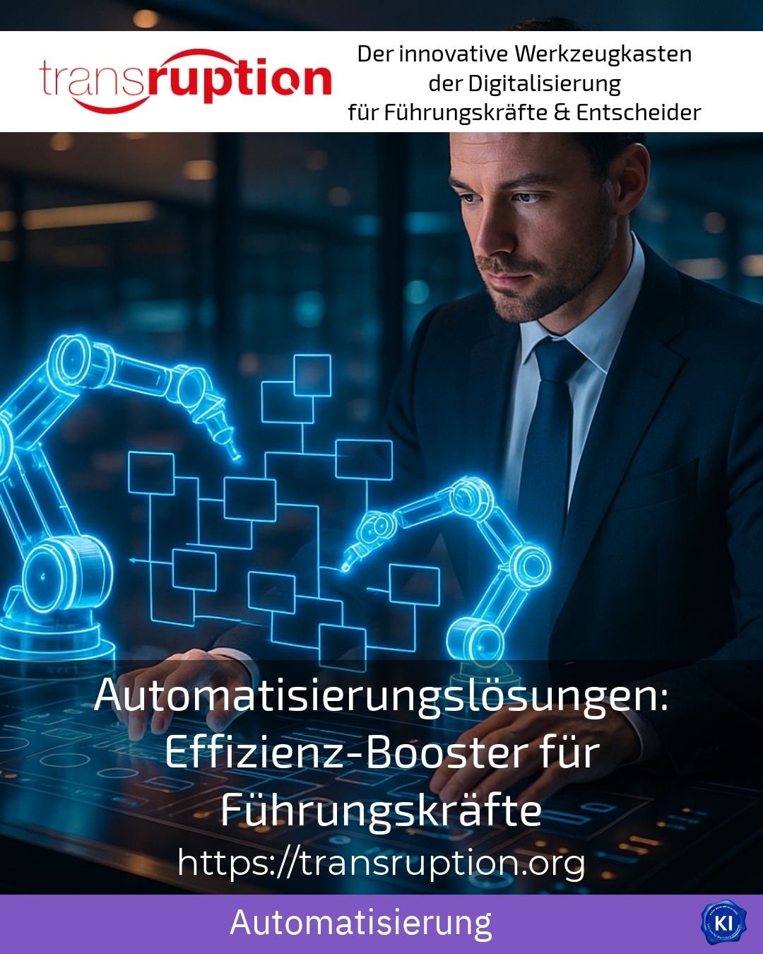 Automatisierungslösungen: Effizienz-Booster für Führungskräfte 4.8 (1110)