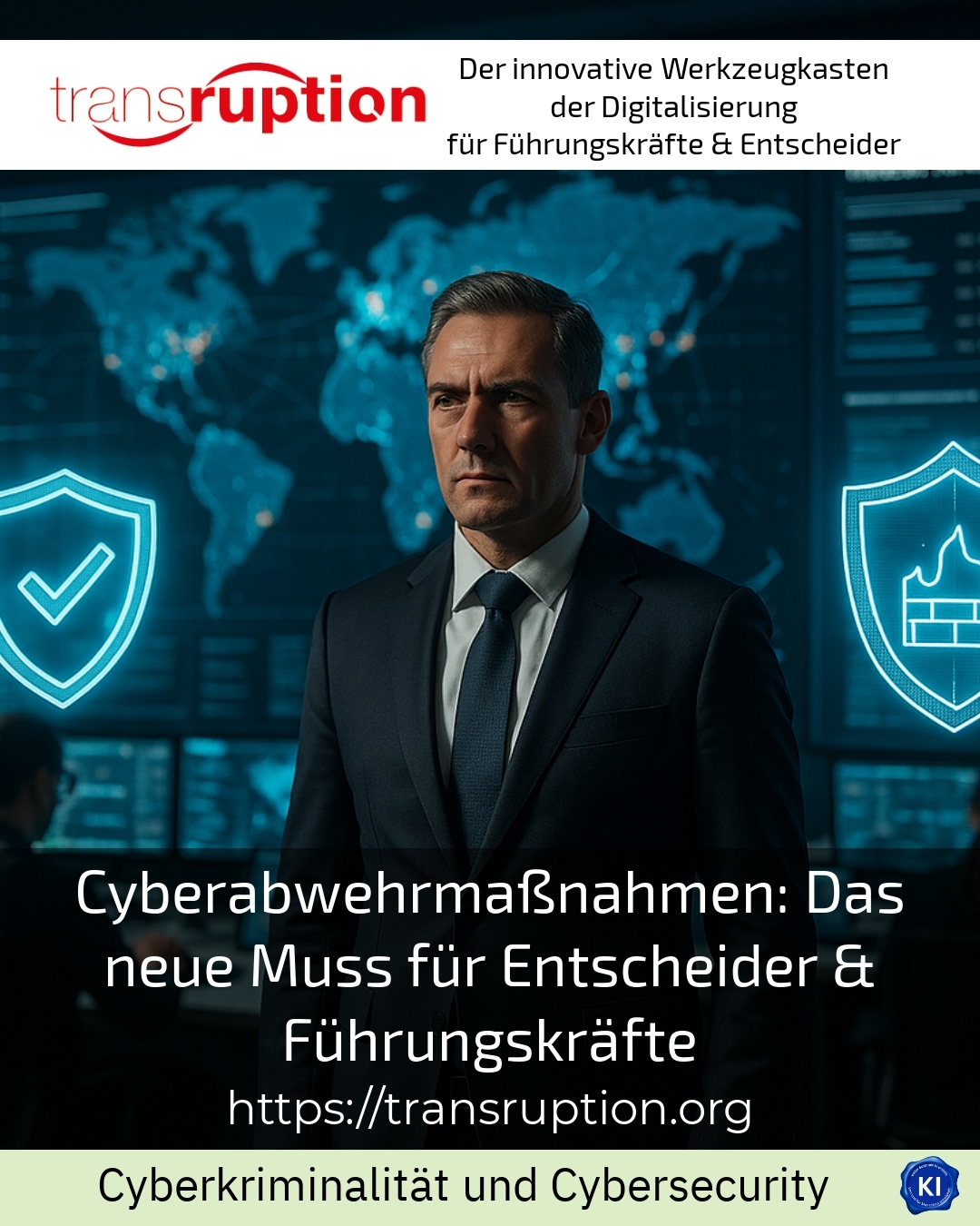 Cyberabwehrmaßnahmen: Das neue Muss für Entscheider & Führungskräfte 4.3 (1101)