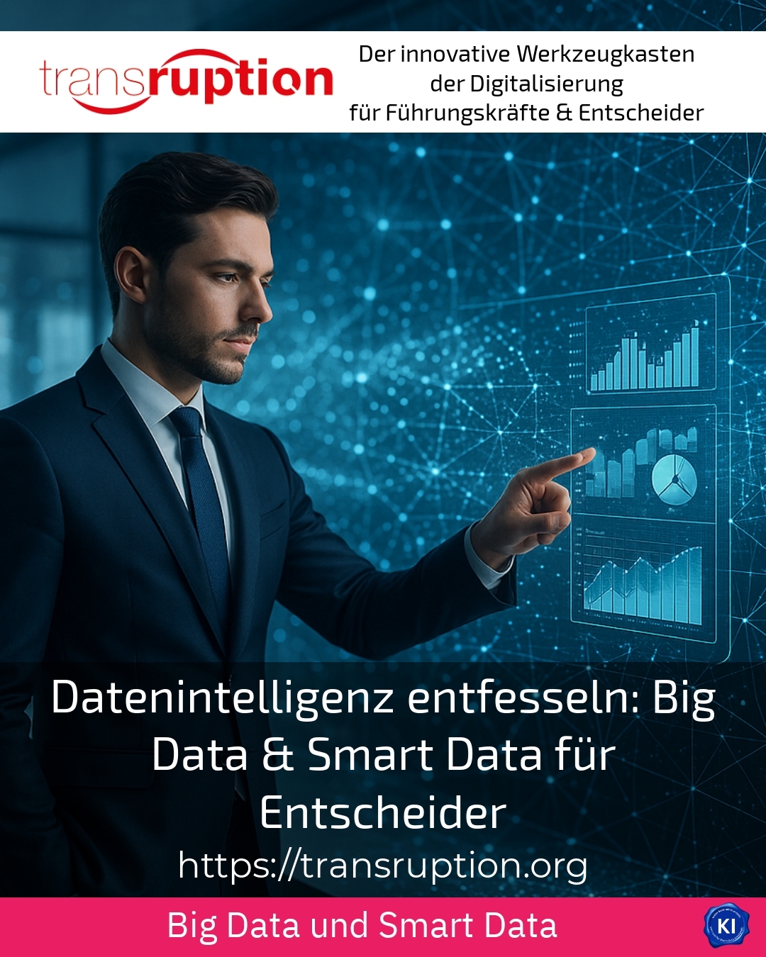 Datenintelligenz entfesseln: Big Data & Smart Data für Entscheider 4.1 (490)