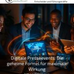 Digitale Presseevents: Die geheime Formel für maximale Wirkung
