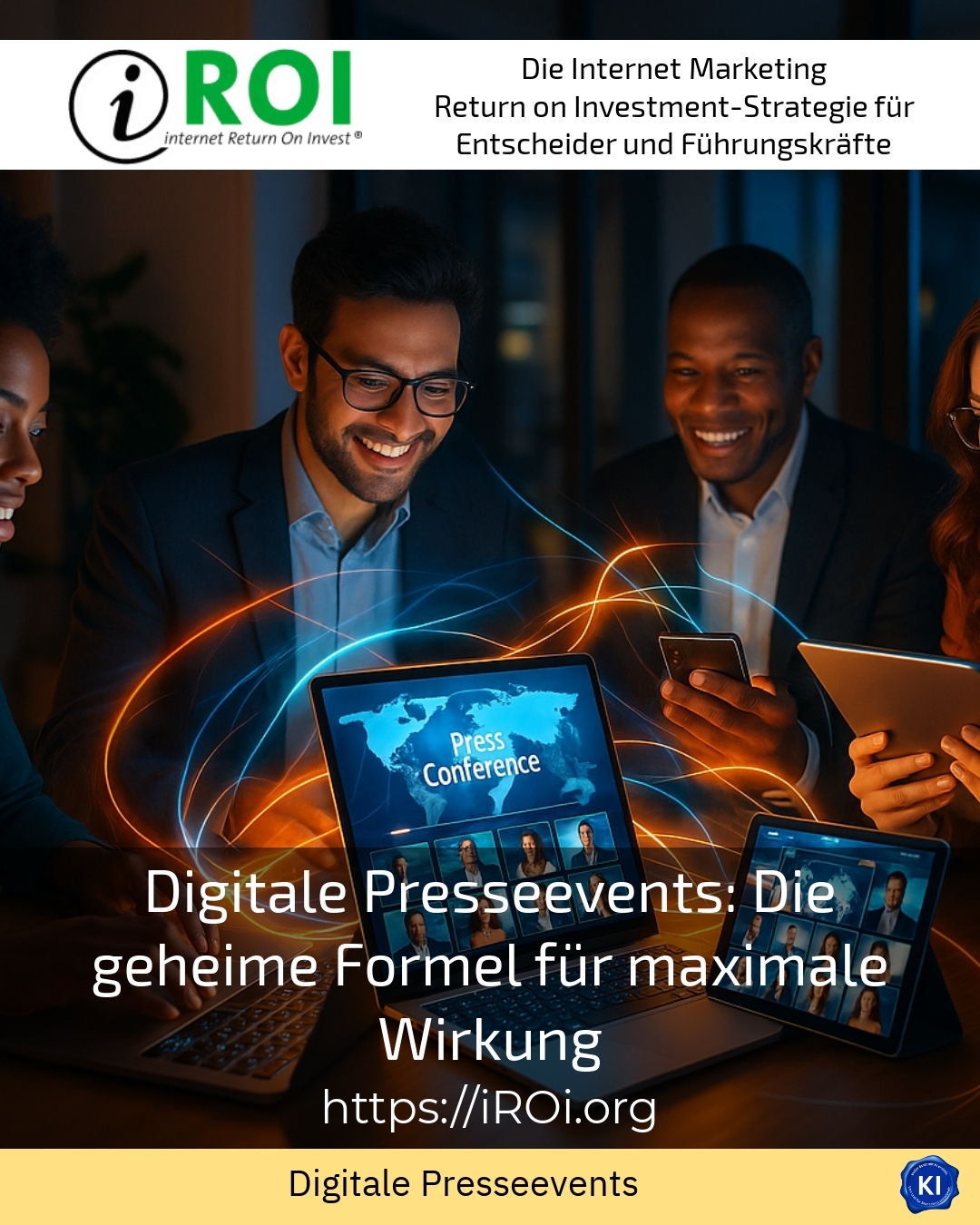 Digitale Presseevents: Die geheime Formel für maximale Wirkung 4.3 (1452)