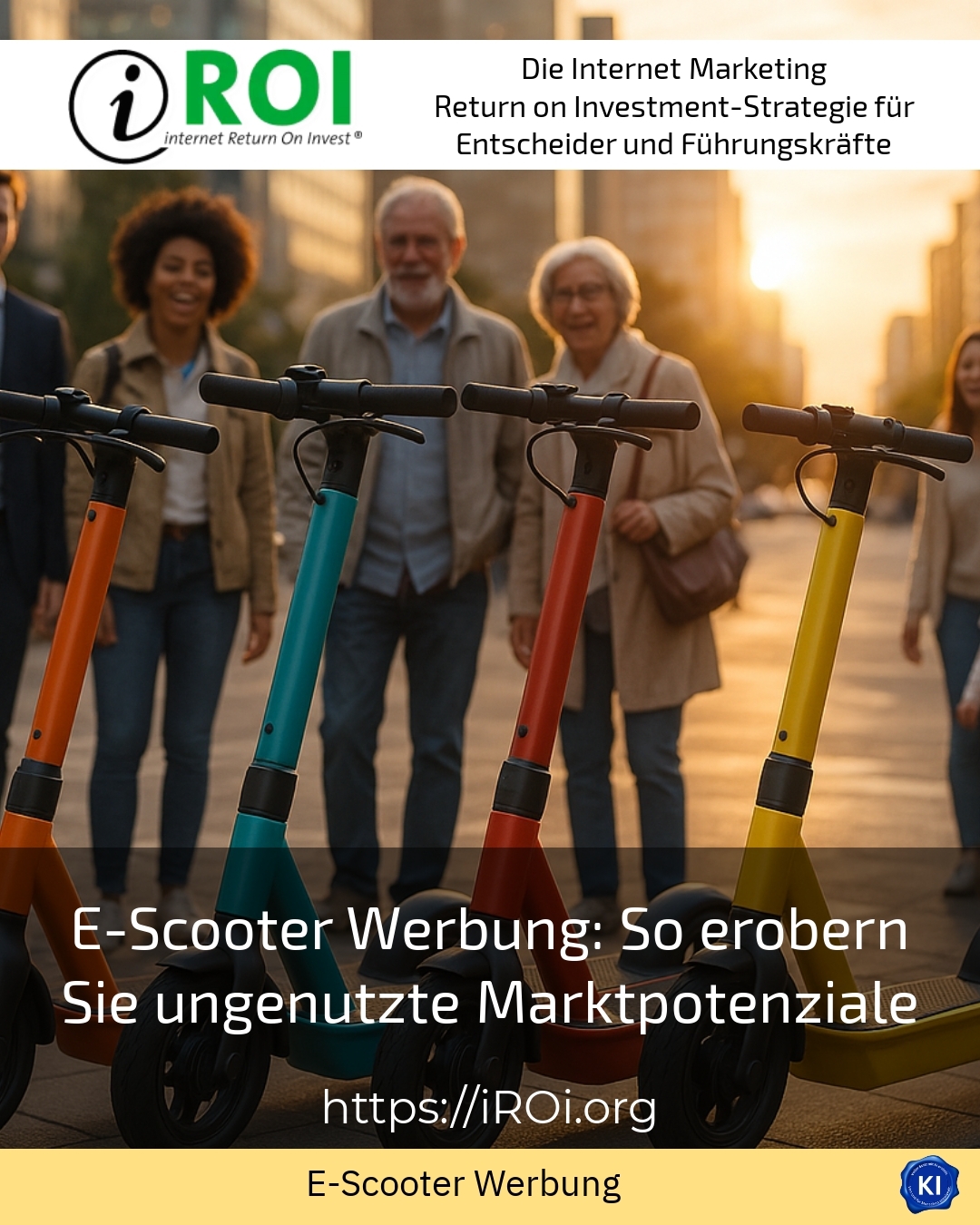 E-Scooter Werbung: So erobern Sie ungenutzte Marktpotenziale 4.9 (1004)