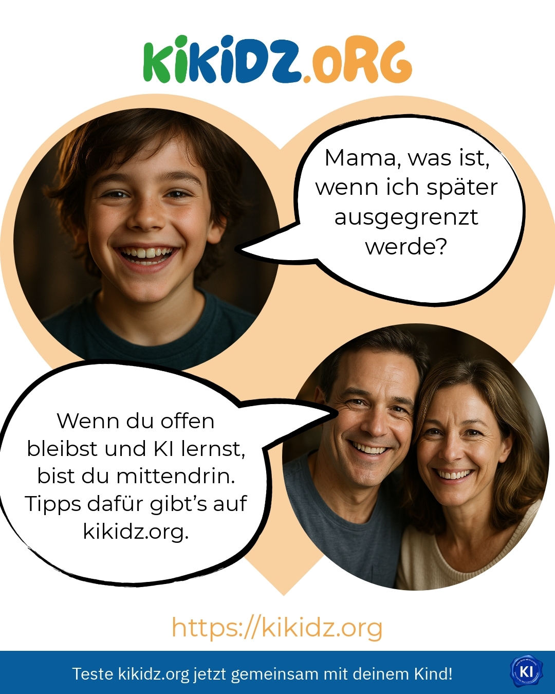 Mama, was ist, wenn ich später ausgegrenzt werde? 4.6 (594)