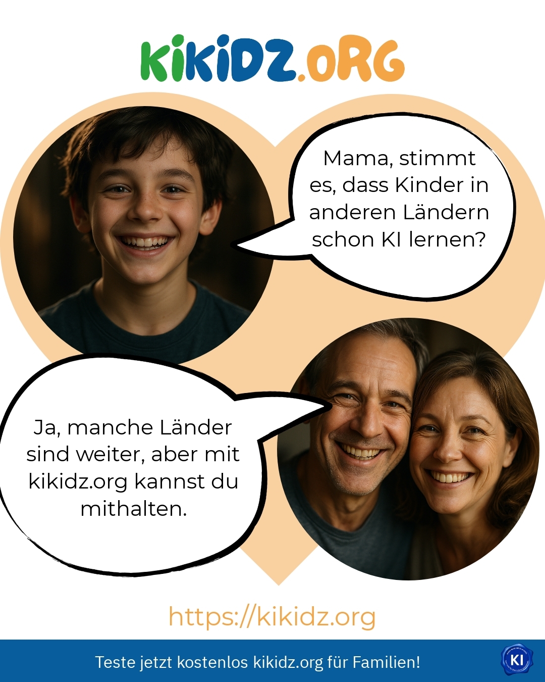 Mama, stimmt es, dass Kinder in anderen Ländern schon KI lernen? 4.8 (507)