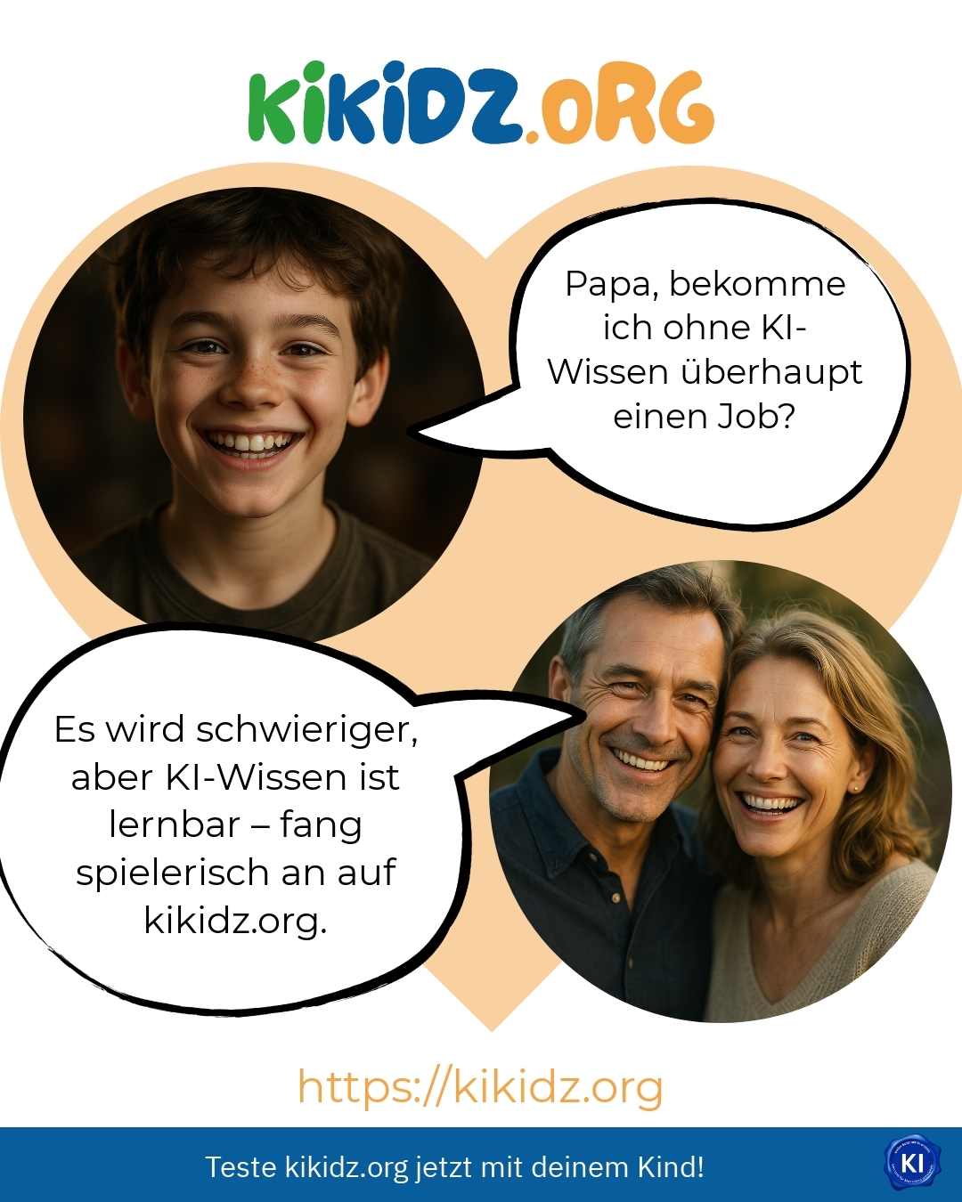 Papa, bekomme ich ohne KI-Wissen überhaupt einen Job? 4.6 (1233)