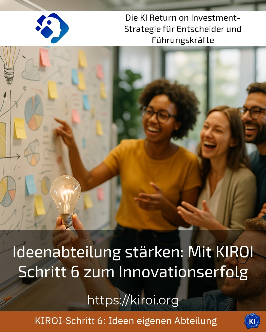 Ideenabteilung stärken: Mit KIROI Schritt 6 zum Innovationserfolg 4.8 (814)