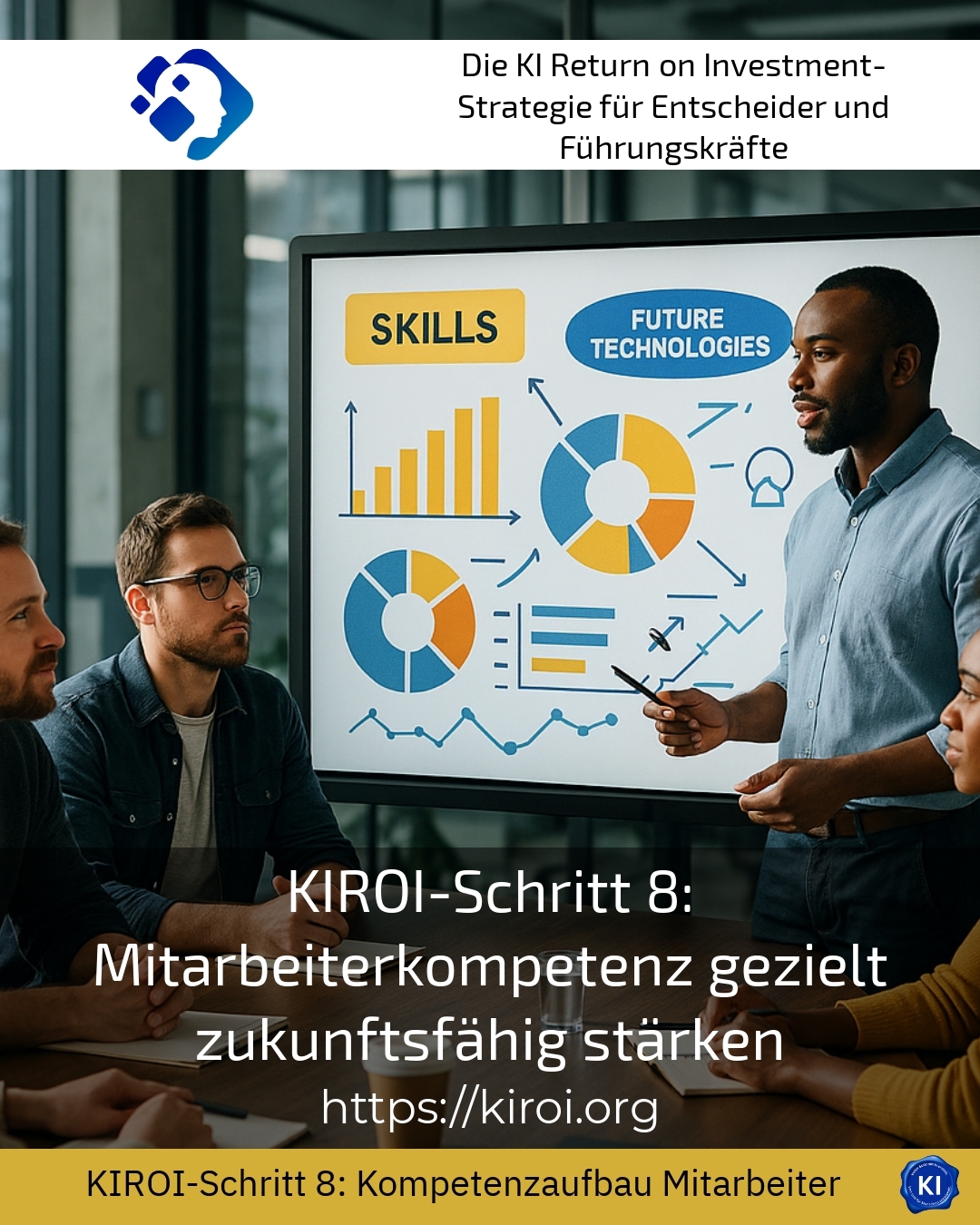KIROI-Schritt 8: Mitarbeiterkompetenz gezielt zukunftsfähig stärken 4.4 (1785)