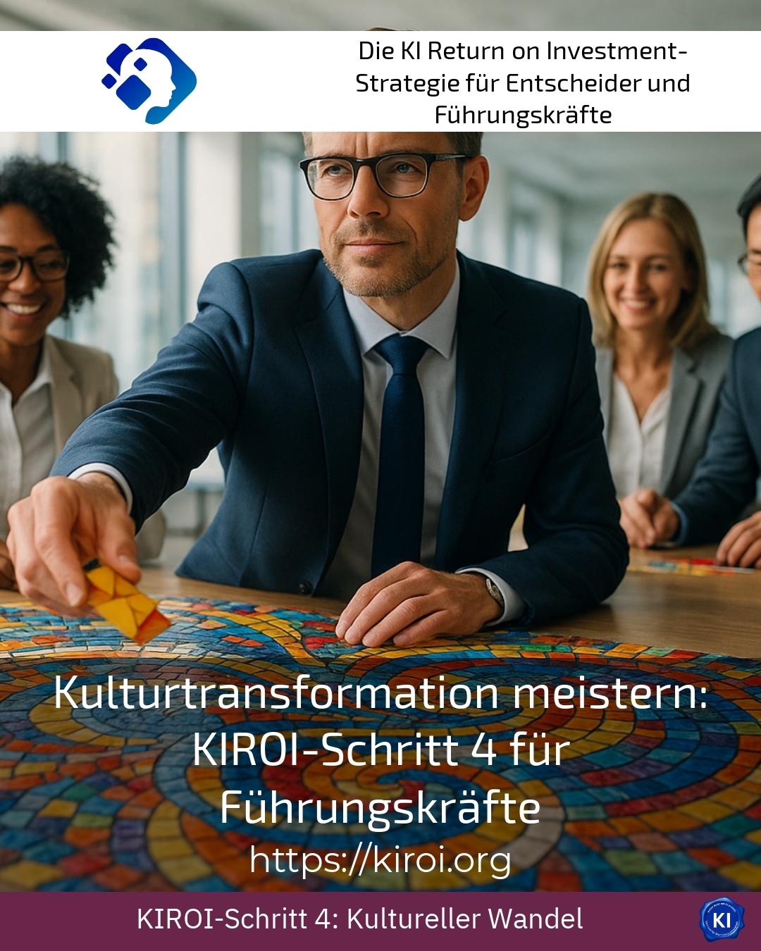 Kulturtransformation meistern: KIROI-Schritt 4 für Führungskräfte 4.5 (1782)