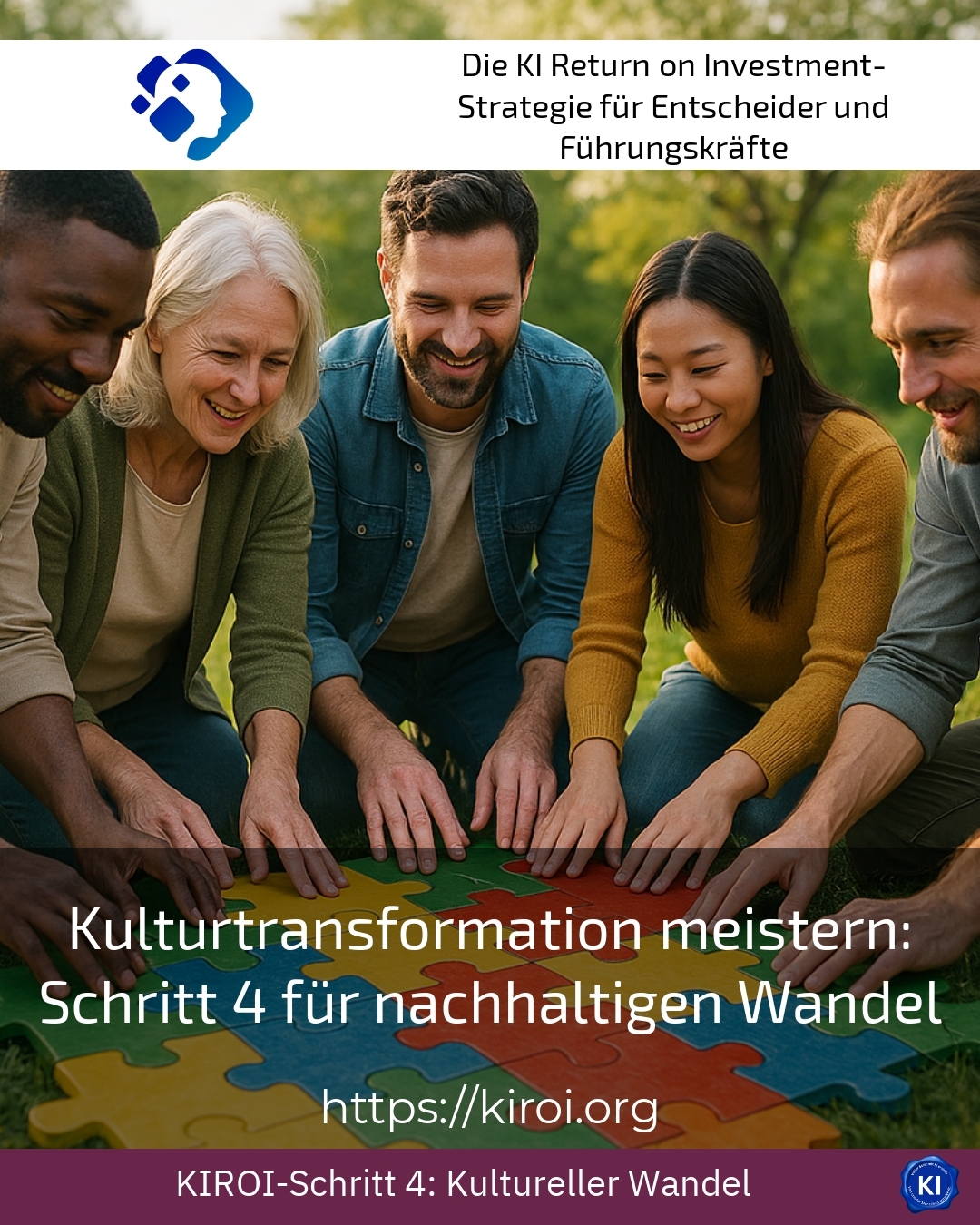 Kulturtransformation meistern: Schritt 4 für nachhaltigen Wandel 4.1 (886)