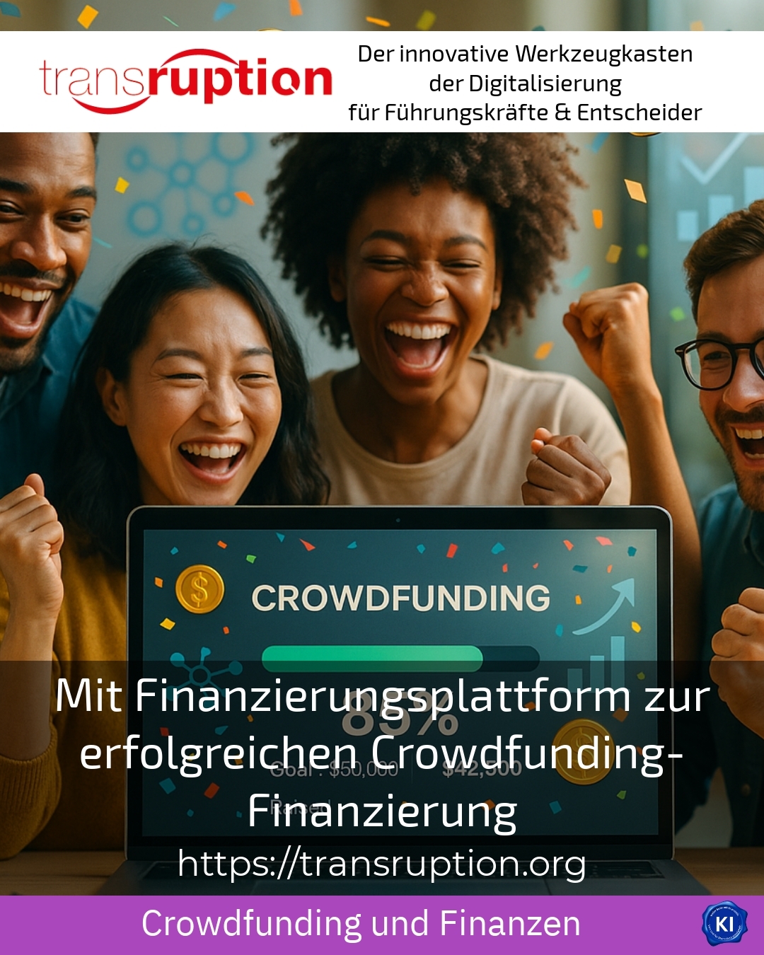 Mit Finanzierungsplattform zur erfolgreichen Crowdfunding-Finanzierung 4.5 (1838)
